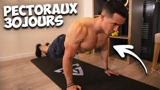 Des pectoraux plus gros en 30jours ! (5min entrainement)