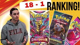 BEST Modern Pokemon Card Set!! Ranking ALL SWSH & S&V Sets!