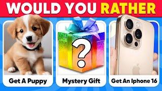 Would You Rather - MYSTERY Gift Edition  Quiz Galaxy