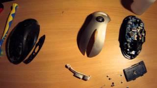 Logitech MX700 mouse cleaning timelapse