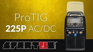 SPARTUS® ProTIG 225P AC/DC - konfiguracja parametrów spawania