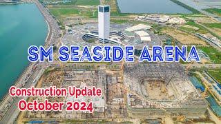 CLOSER LOOK‼️Cebu's Largest Indoor Arena - SM SEASIDE ARENA - Construction Update OCT 2024