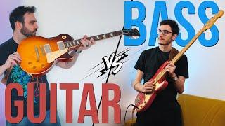 Battle Of The Riffs: GUITAR vs BASS