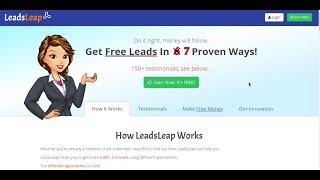 [NEW] Introducing LEADSLEAP Traffic Coop ..WOW!