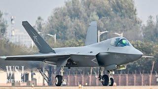 China Unveils J-35A Stealth Fighter in Bid to Match U.S. | WSJ News