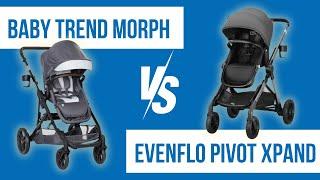 Baby Trend Morph vs Evenflo Pivot Xpand Stroller Comparison | Affordable Budget Strollers