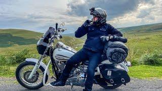 Once upon a time in Elan Valley. Surviving Wales on Motorcycles.