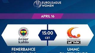 Fenerbahçe Öznur Kablo 84 - 88 UMMC Ekaterinburg Özet | Euroleague Women F4