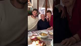 NONNO FAUSTINO - A pranzo con ANDREA RANOCCHIA dell'inter ️