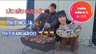 #136 Hàn Quốc toàn món độc lạ lần đầu được ăn thịt ngựa và thịt kangaroo hay còn gọi là chuột túi.