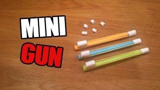 How To Make a Paper Mini / Pocket Gun That Shoots Bullets - Easy Paper Gun Tutorials