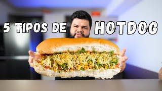 5 Tipos de HotDog!