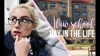 DAY IN THE LIFE AT AMERICAN LAW SCHOOL | Law School Vlog 18