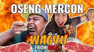 WAGYU OSENG MERCON DARI NERAKA!!! GERRY GIRIANZA ft. BLACK | AYO MAKAN