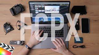 Монтаж видео в Final Cut Pro X для НОВИЧКОВ!