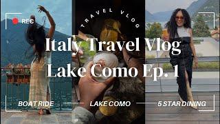 ITALY TRAVEL VLOG | Lake Como Day Trip | Milan Nightlife | Food Tasting