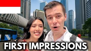 Our First Impressions Of Indonesia  (Exploring Jakarta)