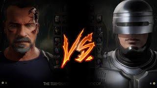 Mortal Kombat 11 - The Terminator Vs. Robocop (VERY HARD)