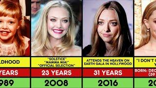 Amanda Seyfried Transformation From 0 to 39 Years Old