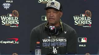 Dave Roberts on Decision to Go with Buehler in the 9th, World Series Championship, Incredible Season