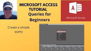 Basic query in Microsoft Access. Create a query.
