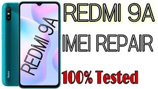 Redmi 9A imei Repair 100% Tested Solution