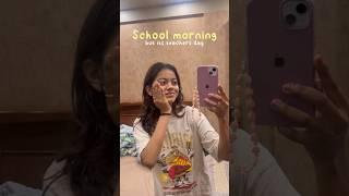 School Morning but it’s *Teachers Day* 🫶 | cbse 11th grader #youtubeshorts #shortsvideo #shorts