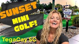 ️ Sunset Mini Golf in Tega Cay SC — You’ll Want to Play Here!