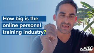 How big is the online personal training industry?