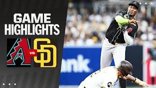 D-backs vs. Padres Game Highlights (7/6/24) | MLB Highlights