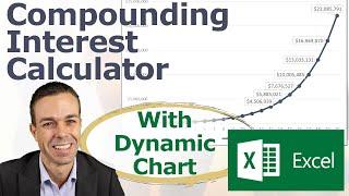 Making a Compounding Interest Calculator in Excel