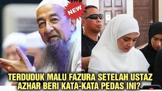 Panas! Hancur luluh hati Fazura setelah Ustaz Azhar beri nasihat padu ini⁉️