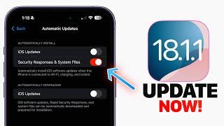 iOS 18.1.1 Released - Update IMMEDIATELY!