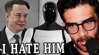 Elon Musk's Robot Looks Totally Fake | Hasanabi Reacts