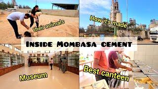 HOW IT'S MADE *INSIDE THE MOMBASA CEMENT, KENYA*|  #vlog #youtube