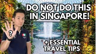 Singapore Beginner Travel Guide 2024 - MUST watch before you visit! #singaporetravelguide