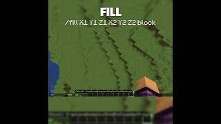 5 BEST COMMANDS FOR MINECRAFT BUILDERS....... #shorts #minecraft #viral