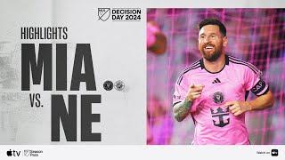 Inter Miami CF vs. New England Revolution | Messi Makes History! | Full Match Highlights