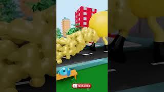 Orange Surprise In The City #shorts | Thế Giới Lộn Ngược #reverse #worldupsidedown