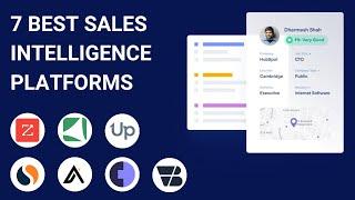 7 Best Sales Intelligence Software Tools in 2024 [Full Demo]