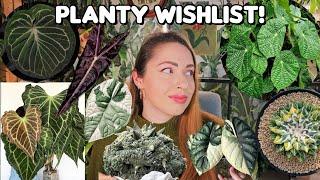 New 2025 Houseplant Wishlist  & what I crossed off my 2024 Wishlist!