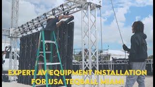 Behind the Scenes: Full Event Production for USA Teqball Miami