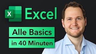 Excel Tutorial Deutsch | Die Grundlagen in 40min