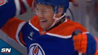 Jeff Skinner Pots First Goal With Oilers To Give Team Early Lead In Battle Of Alberta