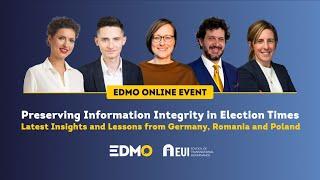 Preserving Information Integrity in Election Times: Insights & Lessons from Germany, Romania, Poland