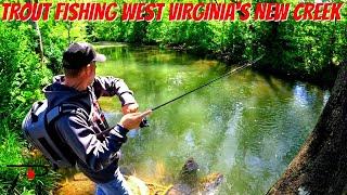 Trout Fishing West Virginia's New Creek