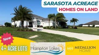 Sarasota Acreage | Hampton Lakes, Medallion Homes