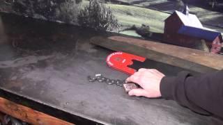 The chainsaw guy shop talk Repair Stihl 090 chainsaw bar