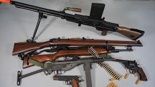 WW2 Toy Gun - US ARMY - British army - Allies - Sten MK2 - M1 Carbine -  M1911 - TOY GUNS collection