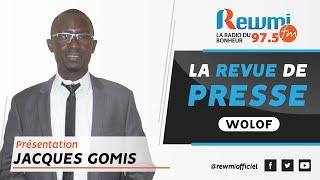 Revue De Presse ! Jacques Gomis 24 Septembre 2024 Version Wolof…Rewmi Officiel